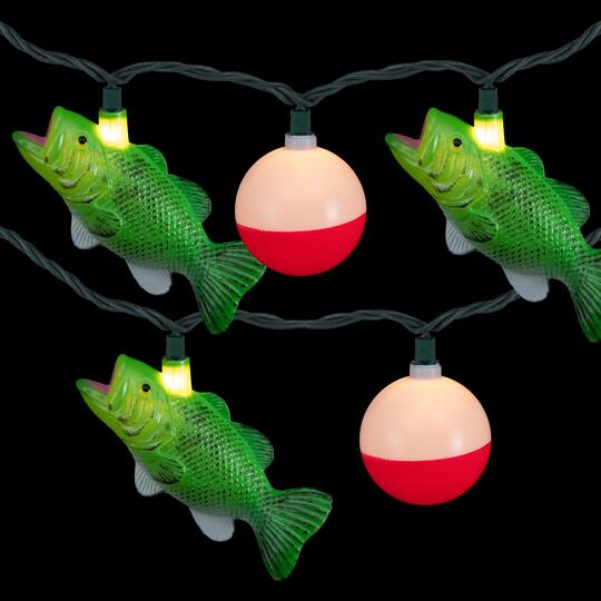6ft. Bass & Bobber Patio String Lights